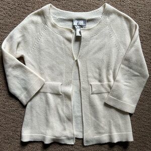 Talbots Collection Petite Cashmere Cardigan Sz Small